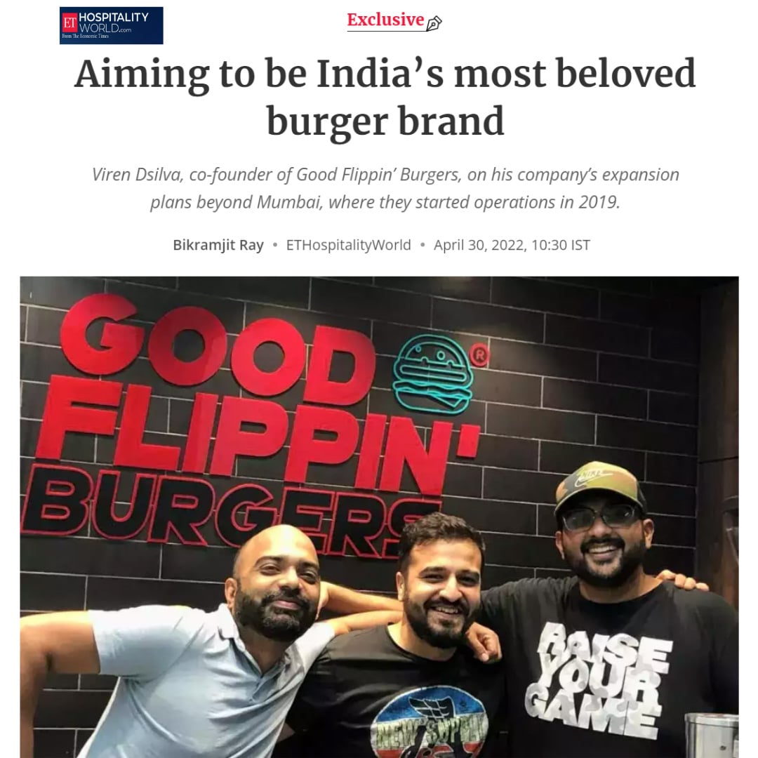 Aiming to be India’s most beloved burger brand